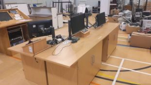 Sympodium lecture hall desks