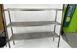 Stainless shelving