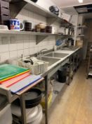 Triple Sink Stailess steel