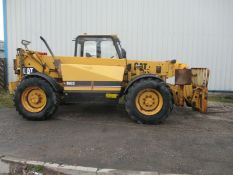 CAT TH63 telehandler fork lift forklift teleporter loader caterpillar 12.5 metre