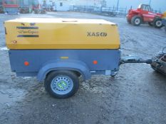 2013 Atlas copco XAS47 compressor generator Deutz engine 90 CFM 2 tool
