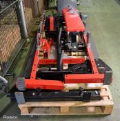 Hammer Strength Commercial Half Rack, Bench & flooring