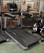 Life Fitness Flex Deck treadmill (damaged perspex on display)