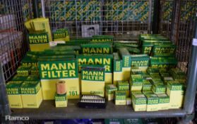 Mann Oil & Air filters - see pictures for model / type