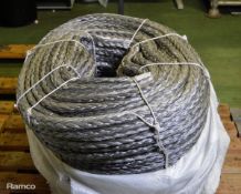 Marlow HMPE Rope 28mm x 220M - Grey