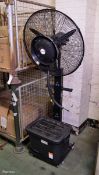 Profen Mobile Free standing Misting Fan Machine 230v