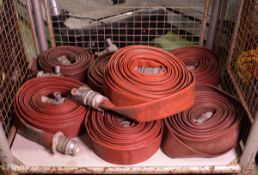 7x Reels of layflat hose - Male & Female Connectors