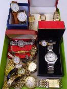 LADY'S & GENT'S WRISTWATCHES, a mixed selection by Pulsar, Rotary, Seiko and others