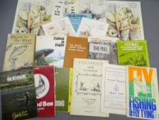 FISHING INTEREST - product catalogues and books in excess of one dozen including 'Sue Burgess Fly