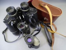 VINTAGE BINOCULAR, TWO PAIRS, Optomax 7 x 50 and Carl Zeiss Jena 8 x 30