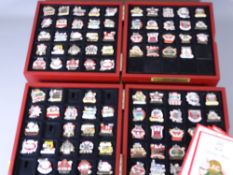 LIVERPOOL FOOTBALL CLUB 'Victory' pin collection, two near complete box sets