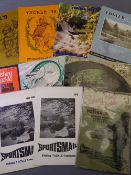 FISHING INTEREST - rods and tackle catalogues (nine), vintage and later including 'Foster Brothers',