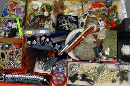 COSTUME JEWELLERY, watches, collectables ETC, a mixed quantity of vintage and later