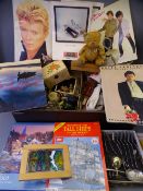 MIXED COLLECTABLES and electroplate including cased flatware (within a box)