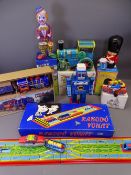 TIN PLATE TOYS, clockwork and vintage