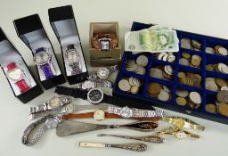 ASSORTED WRISTWATCHES to include nine ladies and gent's everyday examples including Seiko, Rotary,