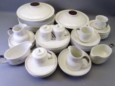 ROYAL DOULTON MORNING STAR 40 PLUS PIECES of tea and dinnerware including covered tureens