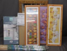 FURNISHING PARCEL - boxed items to include Kaspa undersink cabinet, metal hat and coat stand,