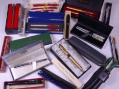 VINTAGE & LATER PENS, PEN & PENCIL SETS & BALLPOINTS, all in original boxes, makers include