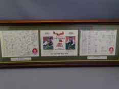 SNOOKER MEMORABILIA - signed programmes from 1997 and 1998 Embassy World Snooker Championship