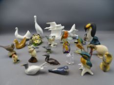 GOEBEL GARDEN BIRDS, Lladro geese, Copenhagen birds ETC and similar