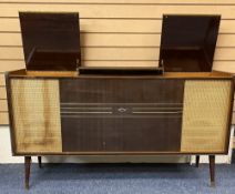 GRUNDIG VINTAGE STEREO, 79cms H, 145cms W, 44cms D