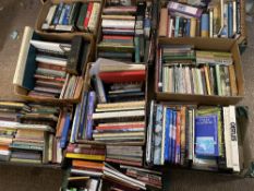BOOKS - reference vintage and a large quantity of other in several boxes