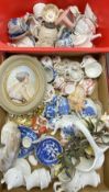 MINIATURE CHINA TEA SERVICES and a similar assortment