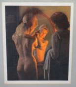 R SAMIMI limited edition print 142/500 - 'Reflections', signed in pencil, 76 x 61cms