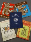 WINNIE THE POOH INTEREST, A A MILNE & OTHERS, titles include Pooh Goes Visiting in story folk