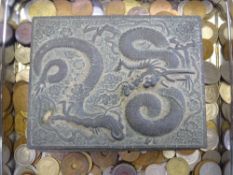 VINTAGE & CURRENT BRITISH & OVERSEAS COINAGE including 1940s to 1960s South Africa in a Chinese