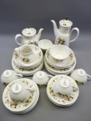 ROYAL DOULTON MIRAMONT TEAWARE, approximately 50 pieces
