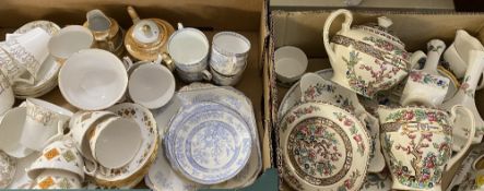 COLCLOUGH, INDIAN TREE and other teaware, also Aynsley cabinet china and similar