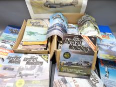 SCALE AIRCRAFT MODELLING - many many issues, some in binders, also Airfix editions, Scale Model