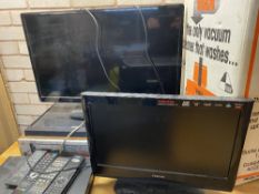 HOUSEHOLD ELECTRICS including Sony vintage stereo music system HMK-11, Logic flatscreen tv with