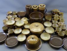 ABATY WELSH STONEWARE BREAKFAST & DINNERWARE, approximately 75 pieces