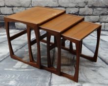 G-PLAN 'QUADRILLE' NEST OF THREE TEAK OCCASIONAL TABLES, designed by Robert Bennett (3)
