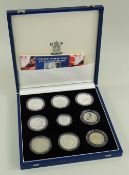 ROYAL MINT SECOND WORLD WAR 50TH ANNIVERSARY INTERNATIONAL COIN COLLECTION, cased with Certificate