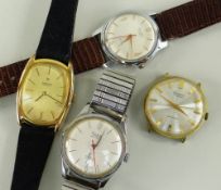ASSORTED GENT'S WRISTWATCHES comprising Ronet Incabloc, Rone waterproof, Regency shockproof and