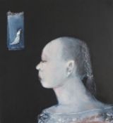 JACQUELINE ALKAEMA oil on canvas Entitled 'The Wedding Gift' 46cm x 41cm