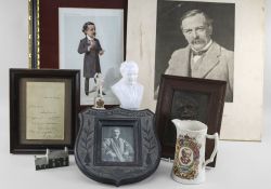 VARIOUS ITEMS RELATING TO FORMER PRIME MINISTER DAVID LLOYD GEORGE (1863-1945) including (1) a