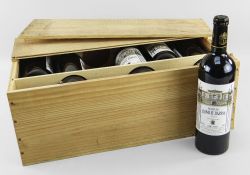 TWELVE BOTTLES OF CHATEAU LEOVILLE BARTON 2001 ST JULIEN, ASJC, 750ml, 12.5% vol, in original wooden