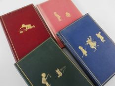 MILNE (A. A.) Now We Are Six; The House at Pooh Corner; When We Were Very Young; Winnie-the-Pooh;