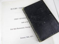 IMPORTANT JOURNAL FROM 1870/71 RELATING TO CLAPHAM ROVERS WITH ENTRIES BY REG BIRKETT (1849-1898)