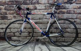 PEUGEOT 7000 COMPETITION RACING BICYCLE, blue and white ombre 23