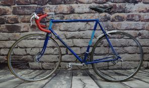 CLAUD BUTLER OLYMPIC ROAD BICYCLE, metallic royal blue 23