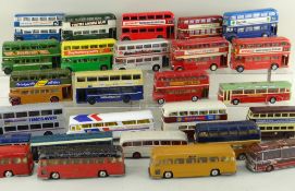 ASSORTED CORGI DIECAST BUSES, including 14x Routemasters, 2x Metrobuses, 3x Motorway Express