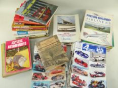 ASSORTED BOOKS & MAGAZINES relating to transport, buses, trams, modelling ETC