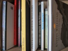 WELSH ARTIST BOOKS to include seven by Kyffin Williams, titles include The Light and The Dark,