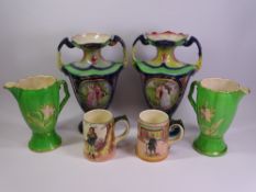 ROYAL DOULTON DICKENS WARE TANKARD - Mr Micawber D6327, The Greenwood Tree D6341 Series Tankards,